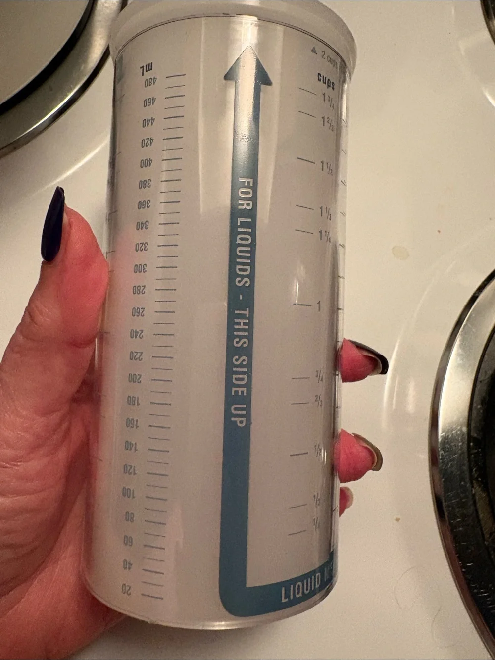 Pampered Chef dry and liquid measuring cup, new with no box,